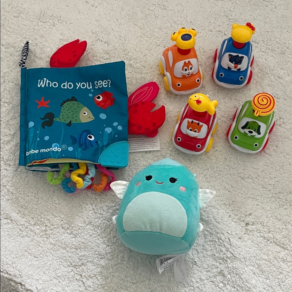 Kids Toy Set - Blue and Red